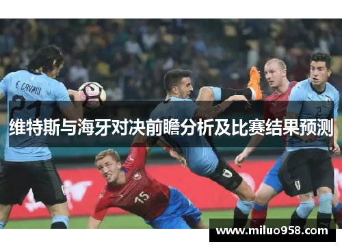维特斯与海牙对决前瞻分析及比赛结果预测